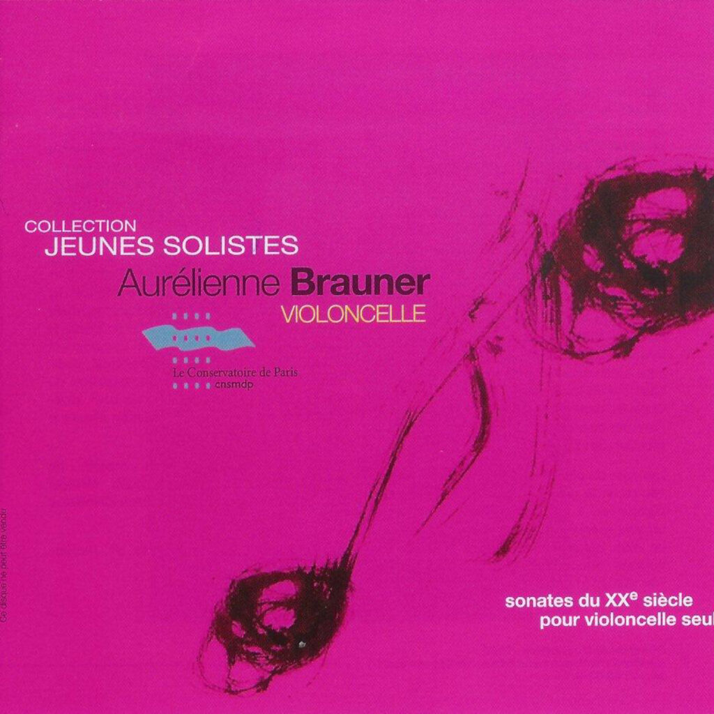 Sonates du XXème siècle pour violoncelle seul CREC Audio